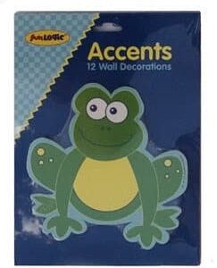 Froggy Wall Accents (Set of 12)