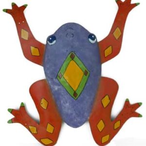 Gorgeous Metal Frog Wall Hanger