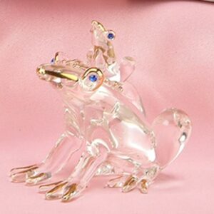 Mommy Frog With Baby Frog On Head