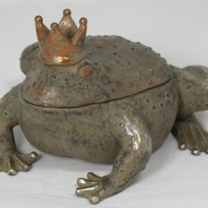 Gold Frog Prince Box