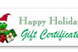 Froggifts Gift Certificate !