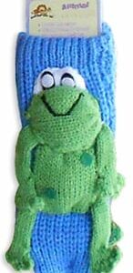 Kids Frog Knit Socks