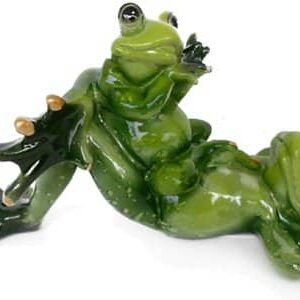 Mother & Baby Frog Lying Down