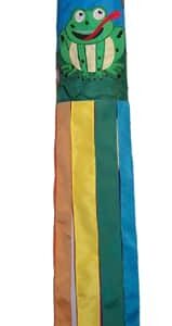 Frog on Lilly Pad Windsock