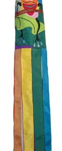 Tropical Frog Windsock