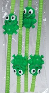 Froggy Straws Set Of 4